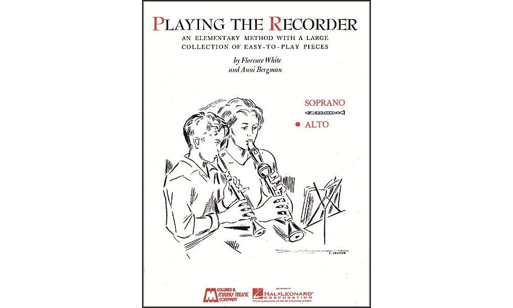Playing the Recorder  Alto,New