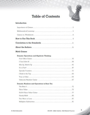 Math Games: SkillBased Practice for First Grade,Used