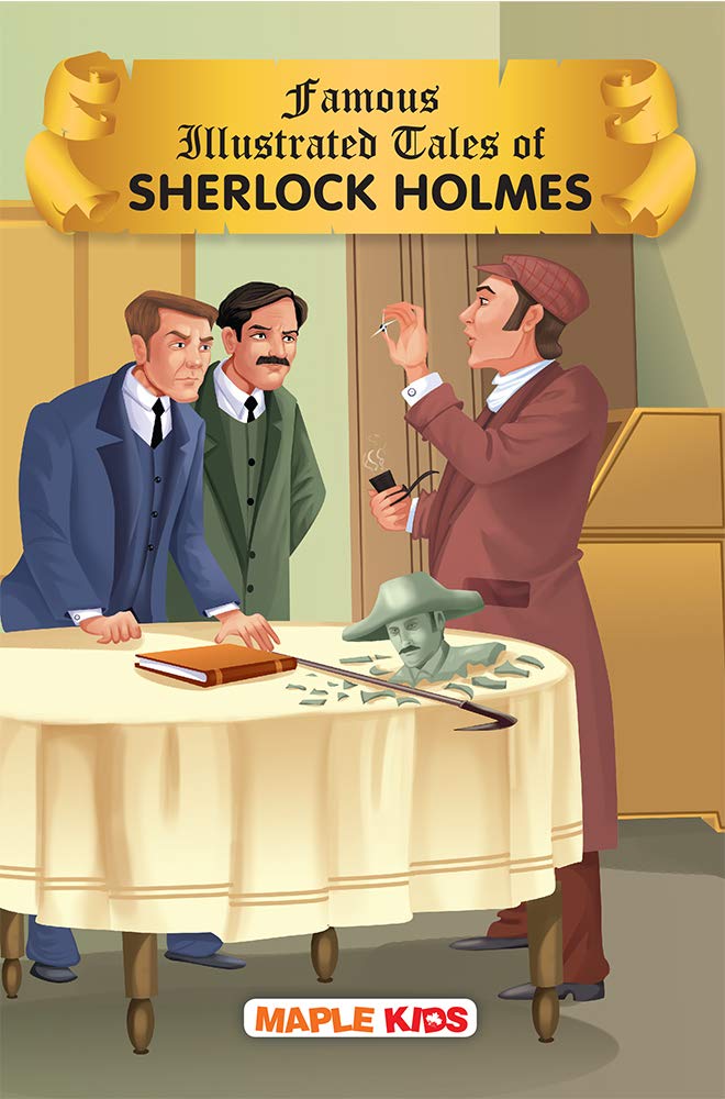 Sherlock Holmes (Illustrated) - Story Book For Kids - English Short Stories For Children - Bedtime Stories - Children Story Book - Stories For Kids 6 - 13 Years Old - Read Aloud To Infants, Toddlers