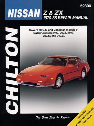 Nissan Z & ZX, 197088 (Chilton Total Car Care Series Manuals),Used