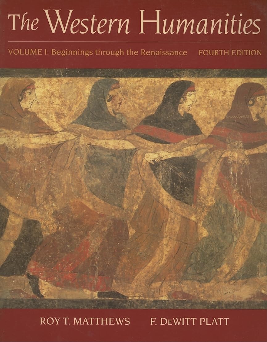The Western Humanities, Volume One,Used