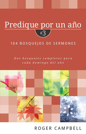 Predique Por Un Ao #3 (Spanish Edition),Used