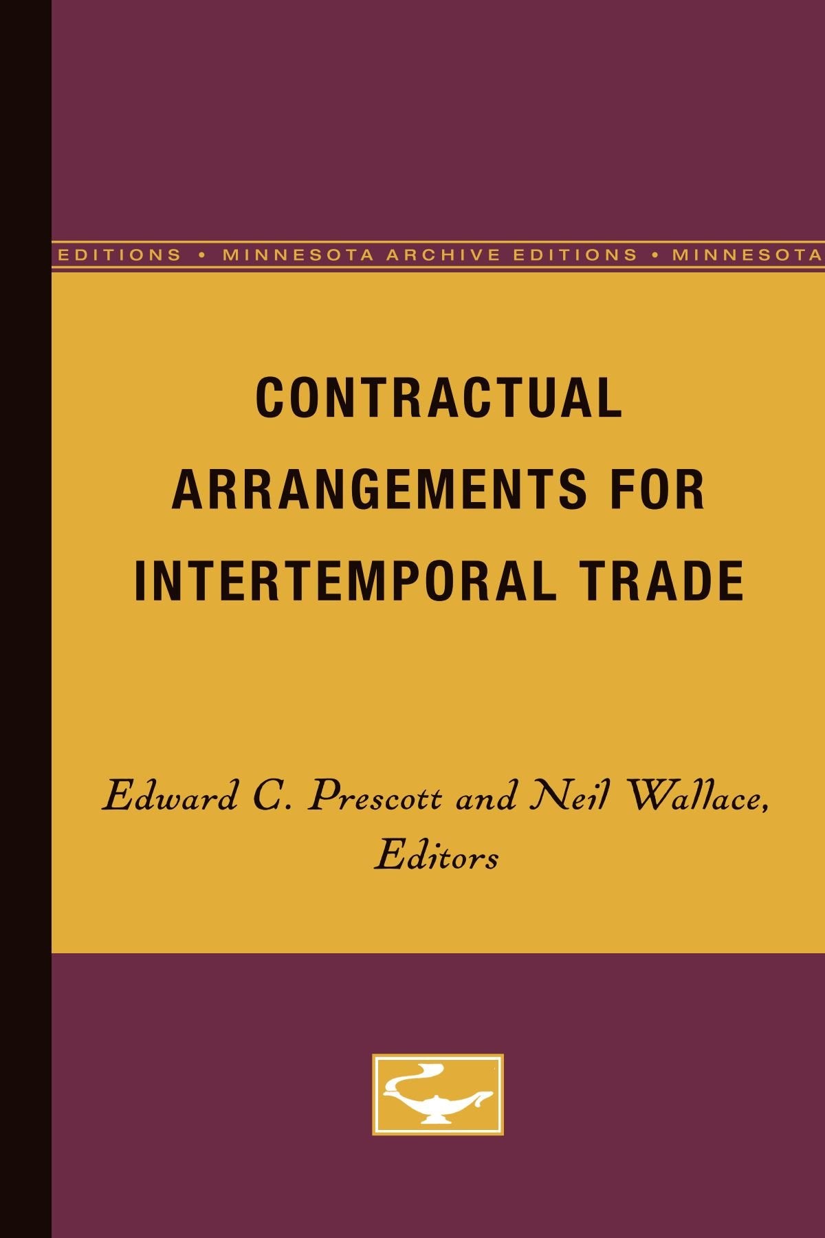 Contractual Arrangements For Intertemporal Trade,New