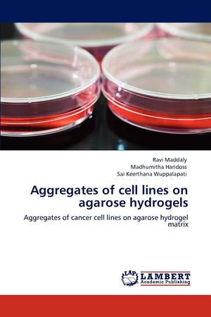Aggregates of cell lines on agarose hydrogels: Aggregates of cancer cell lines on agarose hydrogel matrix,Used