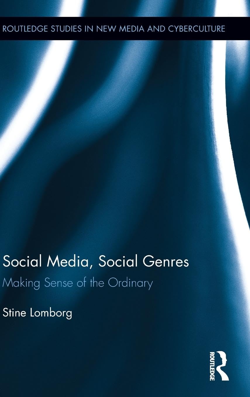 Social Media, Social Genres (Routledge Studies in New Media and Cyberculture),Used
