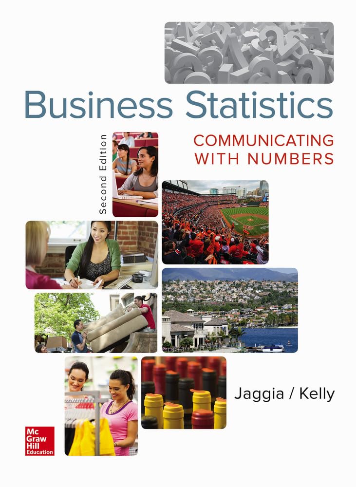 Business Statistics: Communicating with Numbers,Used