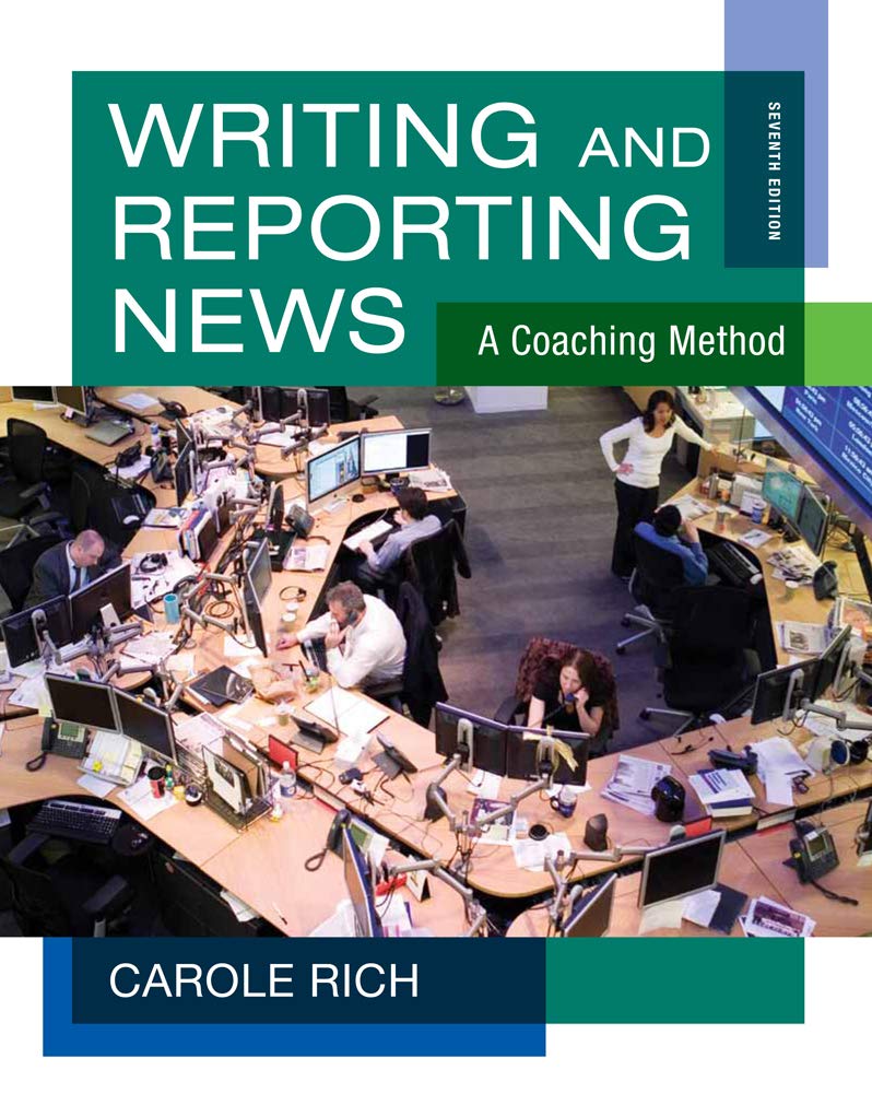 Writing and Reporting News: A Coaching Method,Used