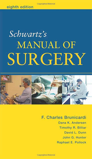 Schwartz'S Manual Of Surgery,New