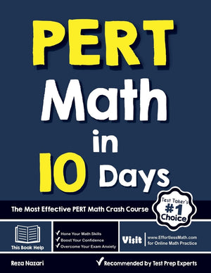 PERT Math in 10 Days: The Most Effective PERT Math Crash Course,Used