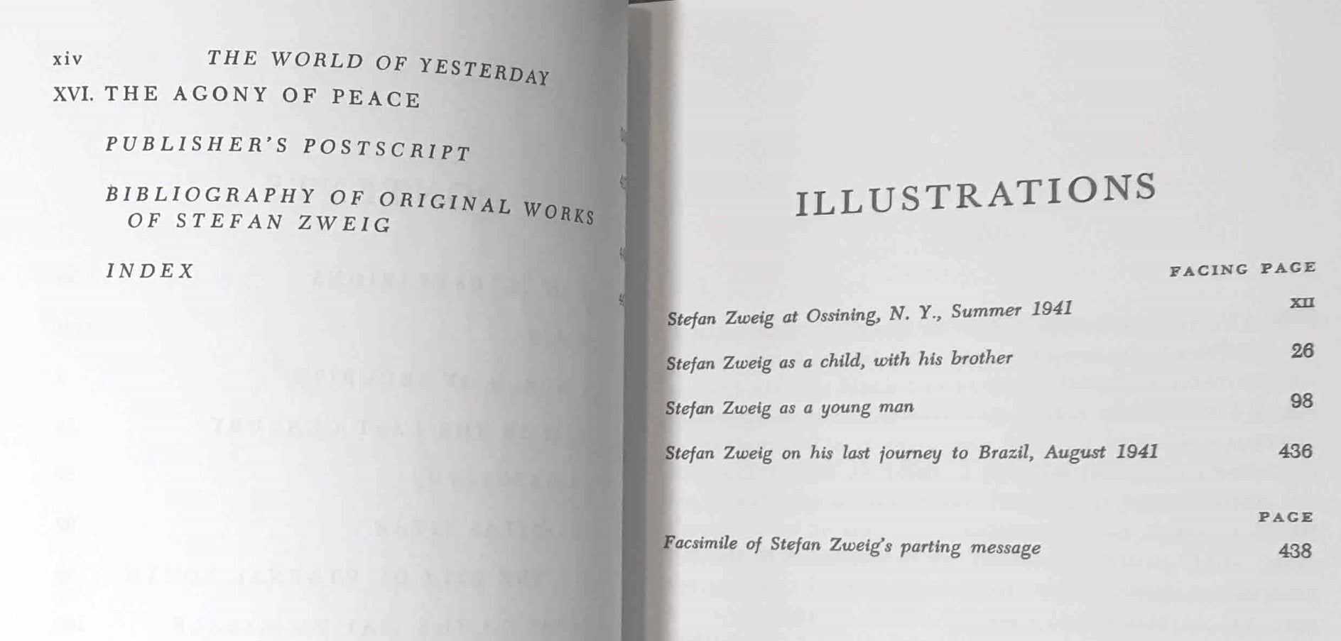 The World of Yesterday: An Autobiography,Used