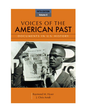 Voices of the American Past, Volume II,Used