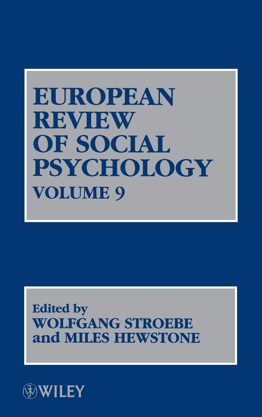 European Review Of Social Psychology