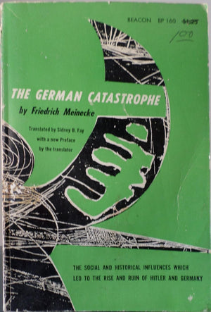 The German Catastrophe: Reflections And Recollections (Beacon Paperback)