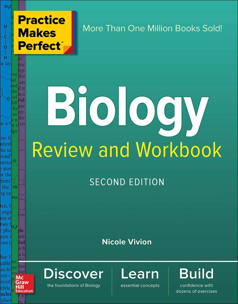 Practice Makes Perfect Biology Review and Workbook, Second Edition,Used