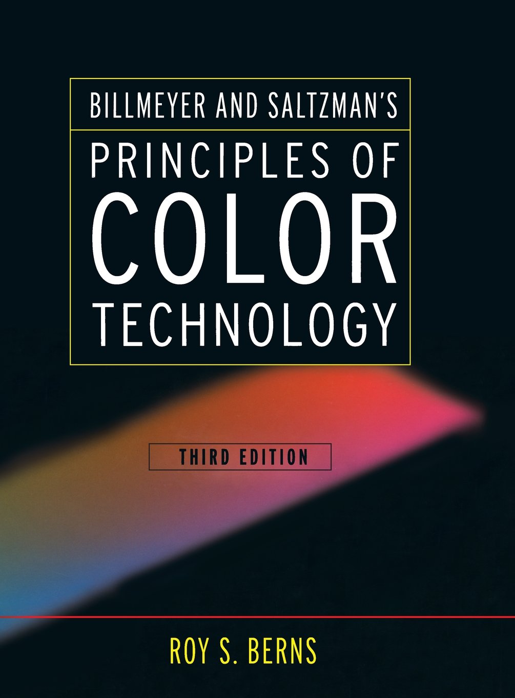 Billmeyer and Saltzman's Principles of Color Technology,Used