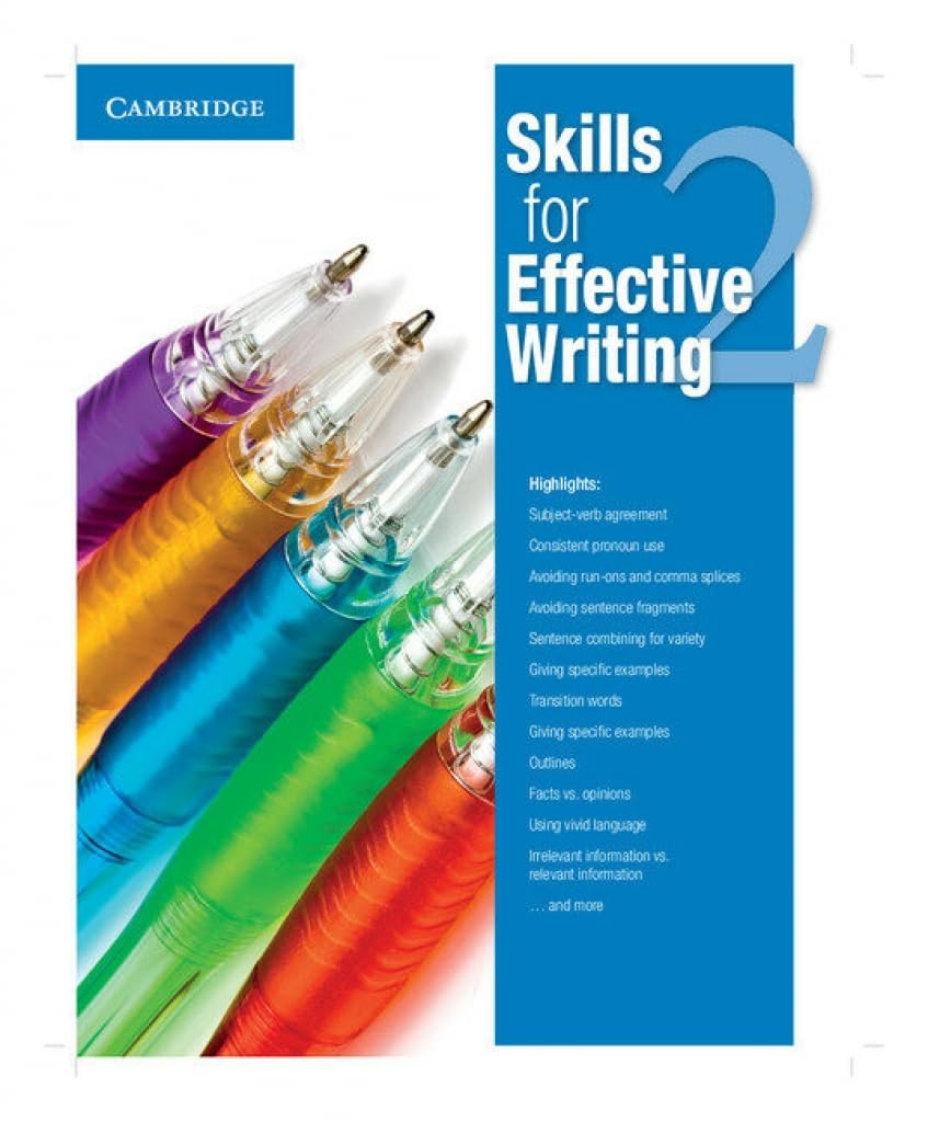 Skills for Effective Writing Level 2 Student's Book,Used
