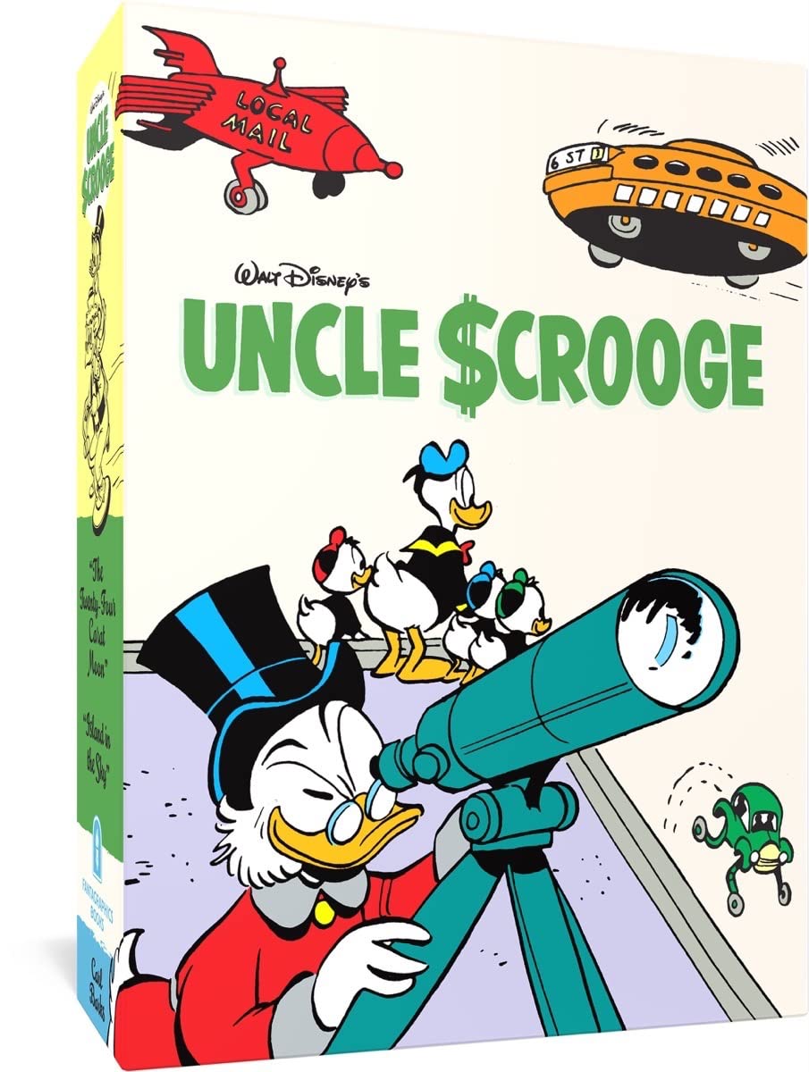 Walt Disney'S Uncle Scrooge Gift Box Set 'The Twentyfour Carat Moon' & 'Island In The Sky': Vols 22 And 24 (The Complete Carl B,New