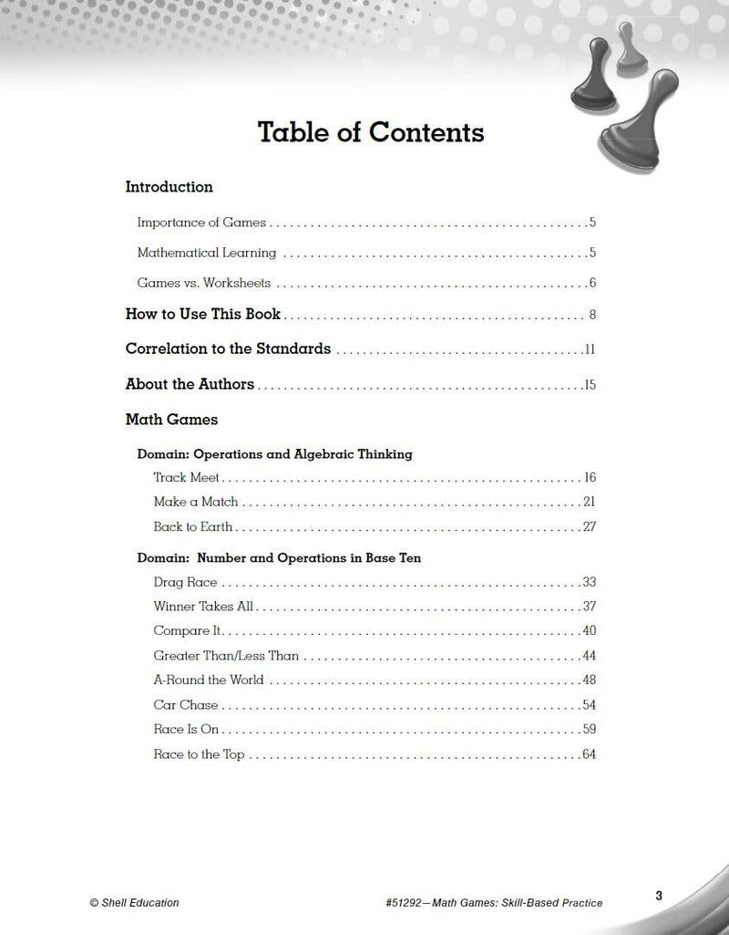 Math Games: SkillBased Practice for Fifth Grade,Used