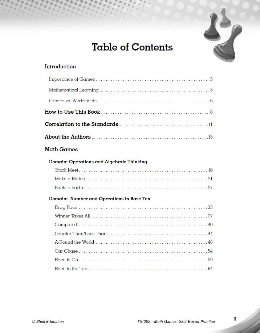 Math Games: SkillBased Practice for Fifth Grade,Used