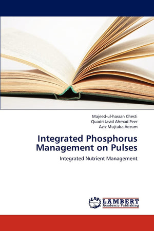 Integrated Phosphorus Management on Pulses: Integrated Nutrient Management,Used