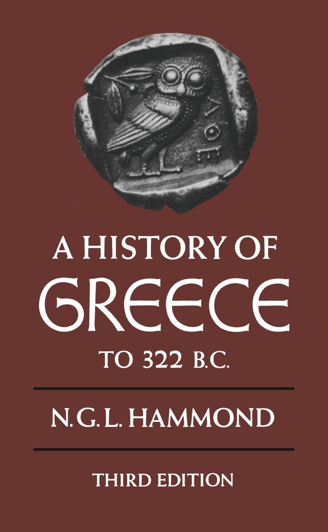 A History of Greece to 322 B.C.,Used