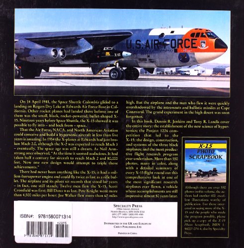 Hypersonic: The Story Of The North American X15 (Revised Edition) (Specialty Press)