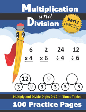 Multiplication And Division: Times Tables Workbook (With Answer Key)  Multiply And Divide Digits 012  Ks2 (Ages 711) (Grades