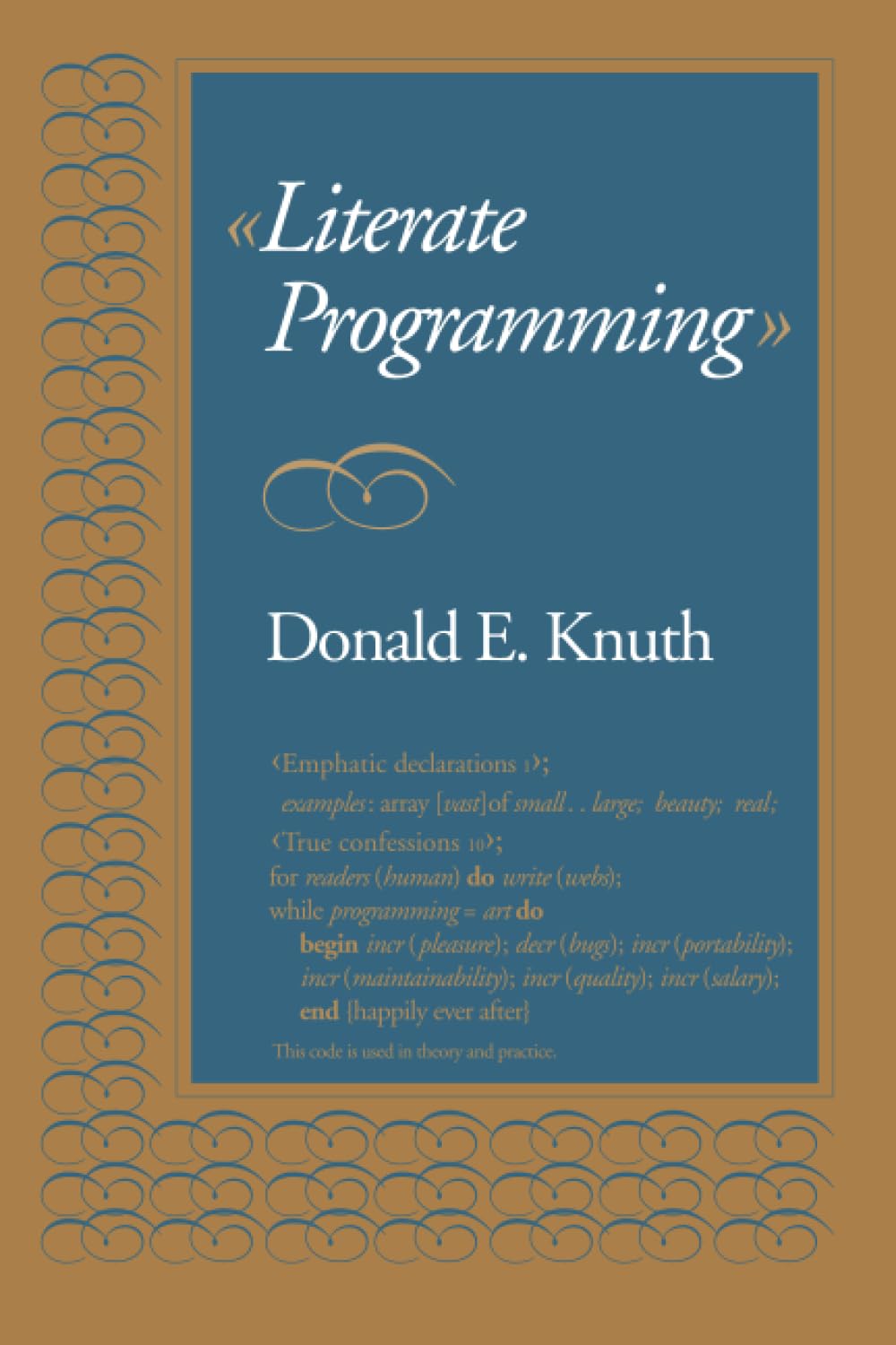 Literate Programming (Lecture Notes) (Volume 27),Used