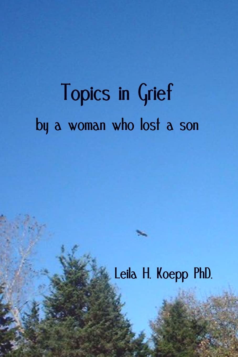 Topics In Grief: By A Woman Who Lost A Son,Used
