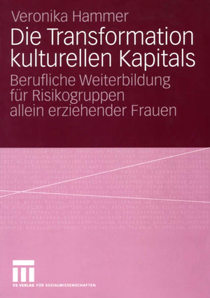 Die Transformation Kulturellen Kapitals: Berufliche Weiterbildung Fr Risikogruppen Allein Erziehender Frauen (German Edition),Used