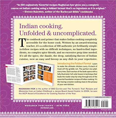Indian Cooking Unfolded: A Master Class in Indian Cooking, with 100 Easy Recipes Using 10 Ingredients or Less,Used