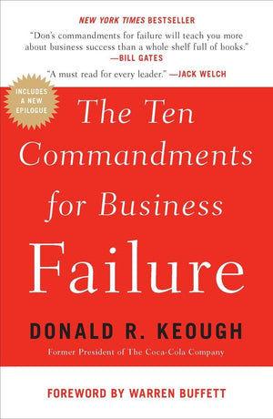 The Ten Commandments for Business Failure,Used