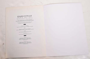 Frank Stella: Fourteen prints with drawings, collages, and working proofs by Judith Goldman (19830503),Used