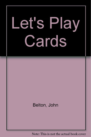 Let's Play Cards,Used