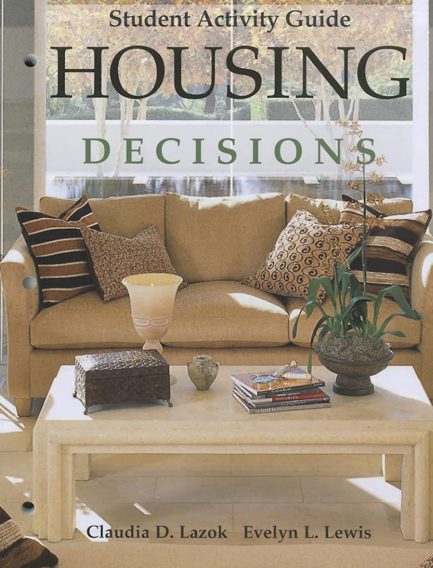Housing Decisions, Student Activity Guide,Used