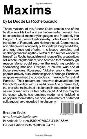 Maxims,New