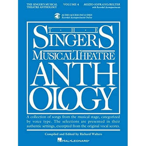 Singer'S Musical Theatre Anthology  Volume 4: Mezzosoprano Book/Online Audio