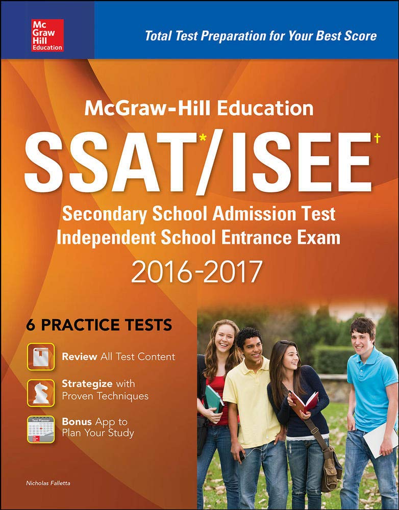 McGrawHill Education SSAT/ISEE 20162017,Used
