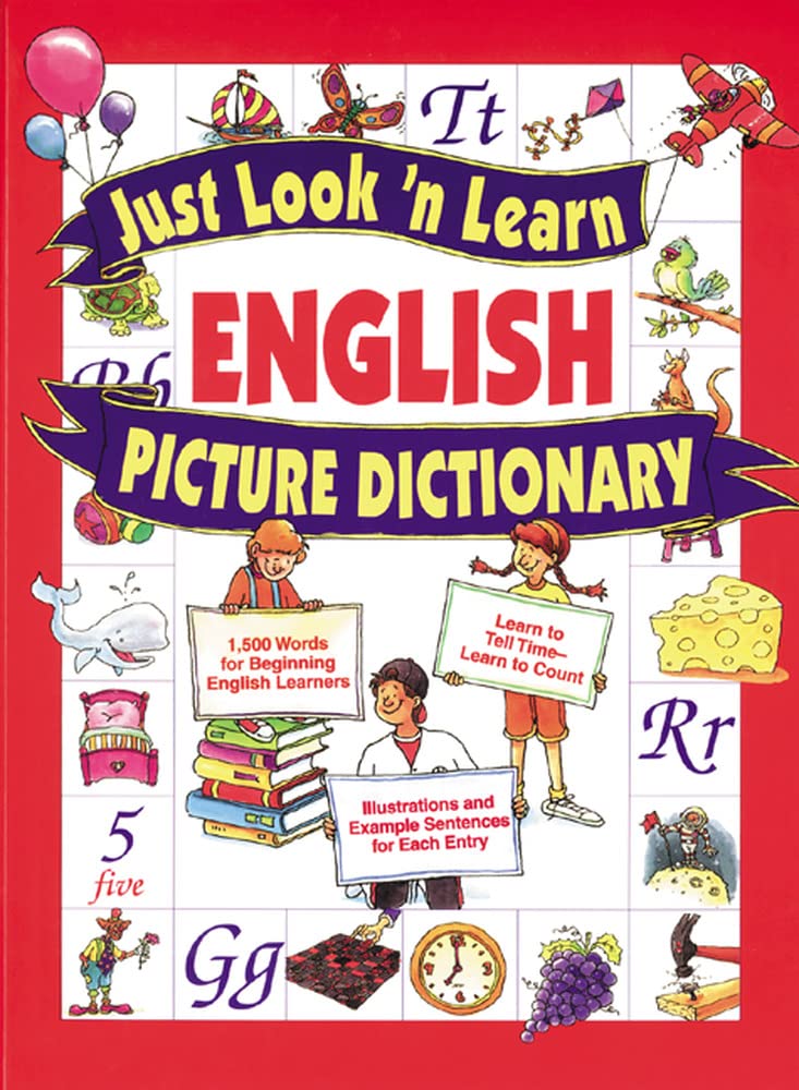 Just Look 'n Learn English Picture Dictionary,Used