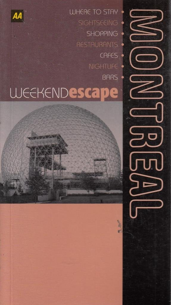 Weekend Escape: Montreal (World Travel Guides Series),Used