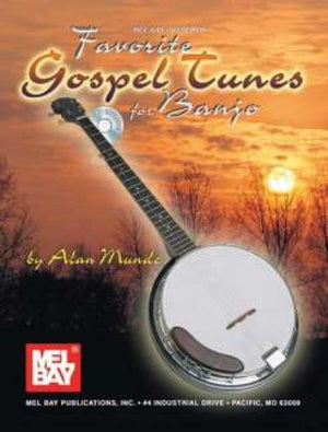 Mel Bay Favorite Gospel Tunes for Banjo,Used