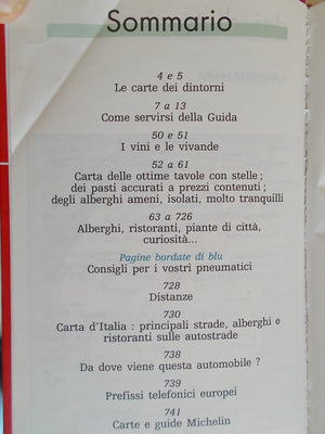 Italia Red Guide,Used