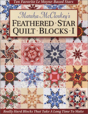 Feathered Star Quilt Blocks I,Used