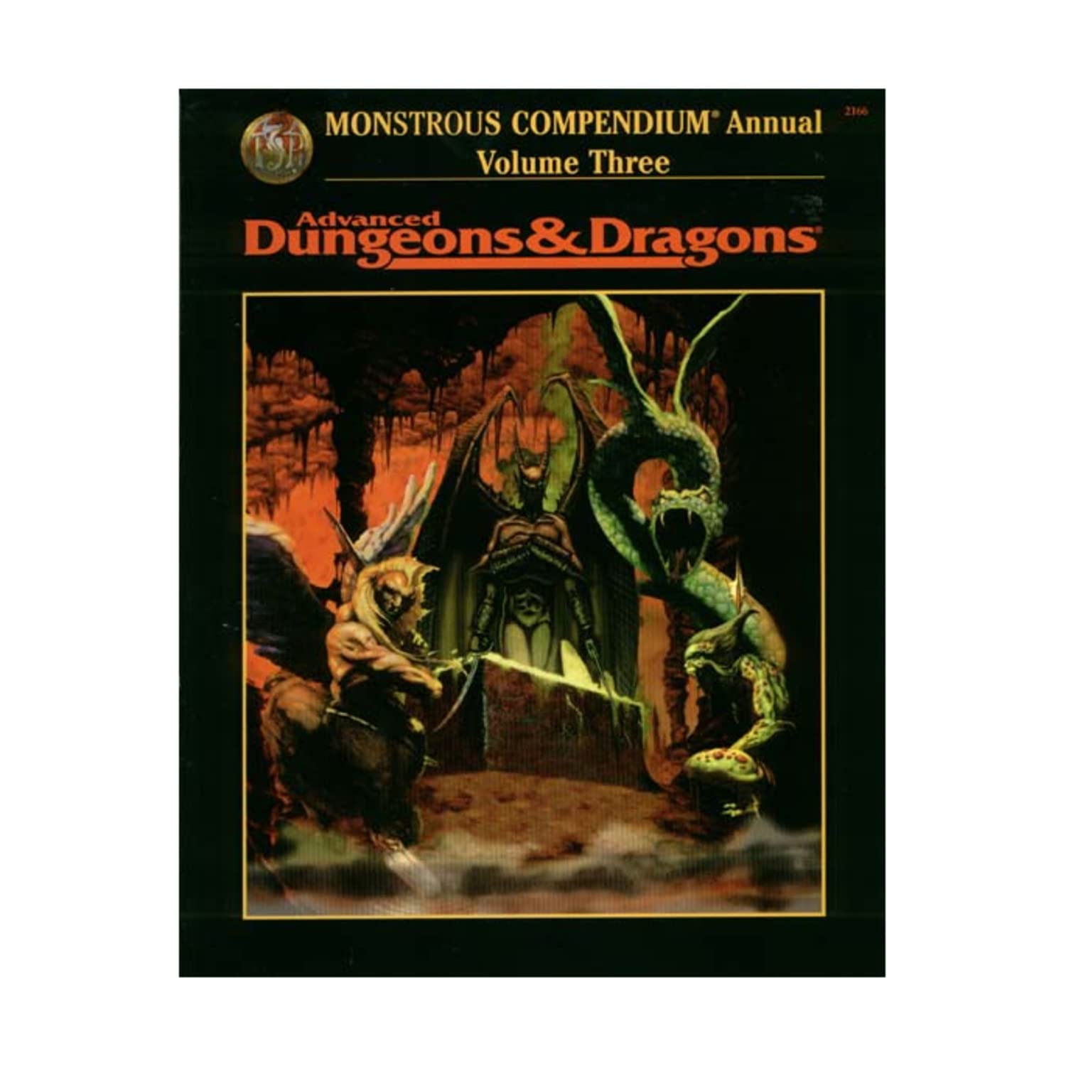 Monstrous Compendium Annual, Vol. 3 (Advanced Dungeons & Dragons, Accessory/2166),Used