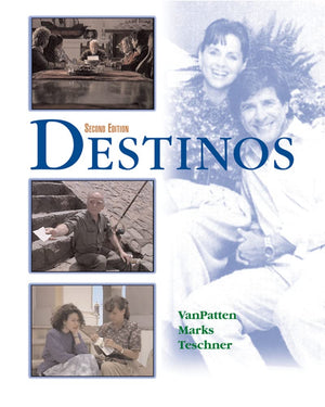 Destinos Student Edition w/Listening comprehension Audio CD, 2nd Edition,Used