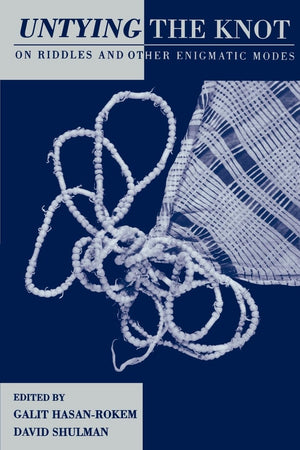 Untying The Knot: On Riddles And Other Enigmatic Modes