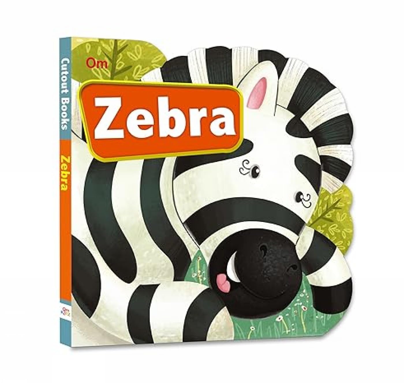 Board Book : Zebra ( Animals And Birds ) - Cutout Board Books