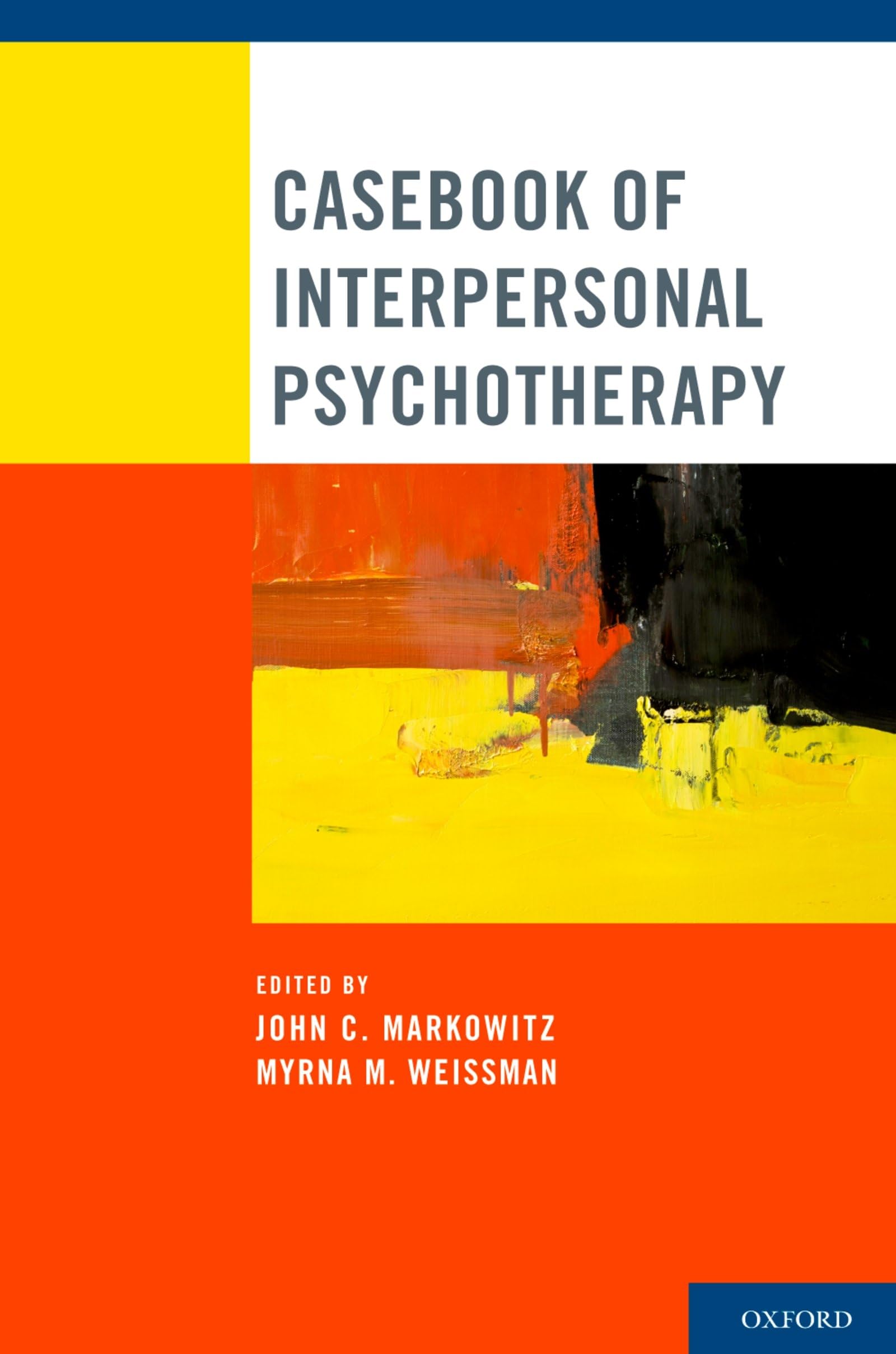 Casebook Of Interpersonal Psychotherapy