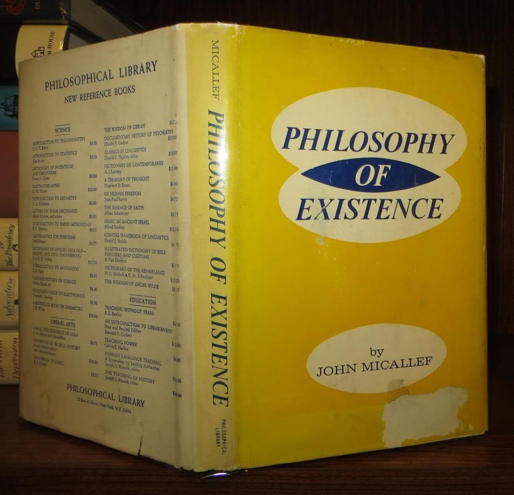 Philosophy of Existence,Used