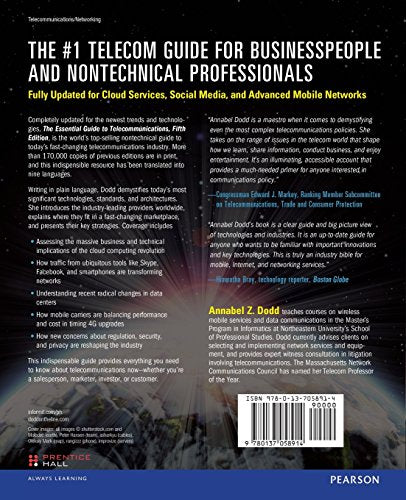 The Essential Guide to Telecommunications,Used